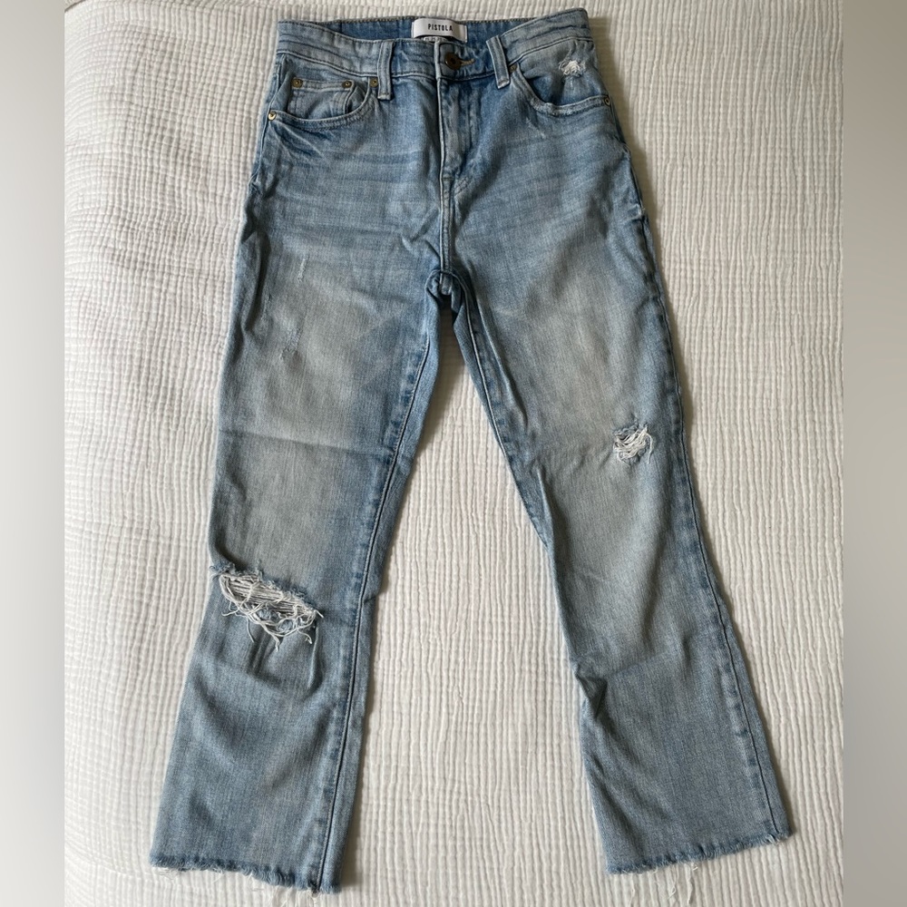 Pistola lightwash denim jeans